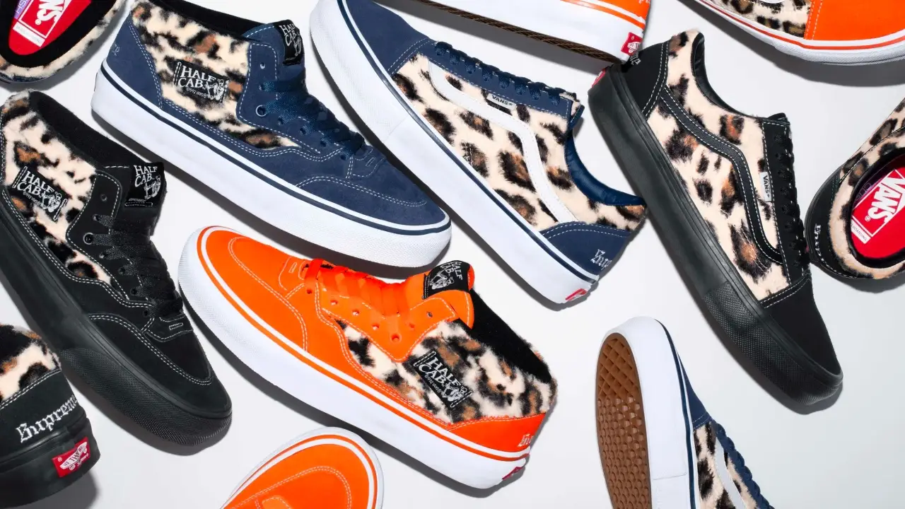 Supreme x Vans Embrace Leopard Print for Winter 2023 | The Sole