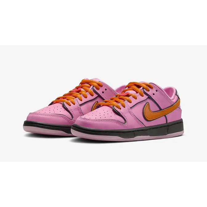 The Powerpuff Girls x Nike SB Dunk Low PS Blossom | Where To Buy ...