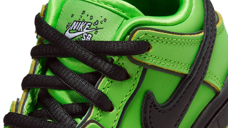 The Powerpuff Girls x Nike SB Dunk Low Toddler Buttercup