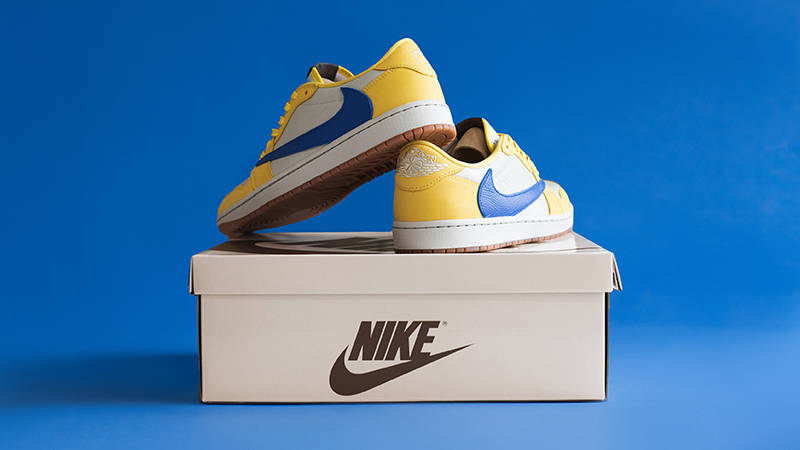 Travis Scott × Nike Air Jordan 1 Canary Jordan x Travis Scott Air Jordan 1 Retro Low 