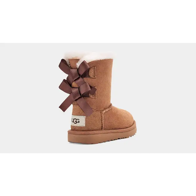 UGG Bailey Bow II Boot Toddler Chestnut Where To Buy 1017394T CHE The Sole Supplier