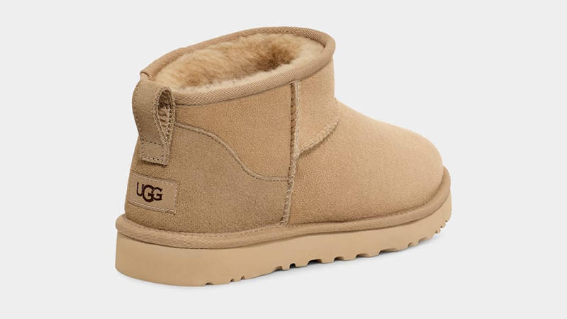 UGG Classic Ultra Mini Boot Mustard Seed 116109-MDSD Back