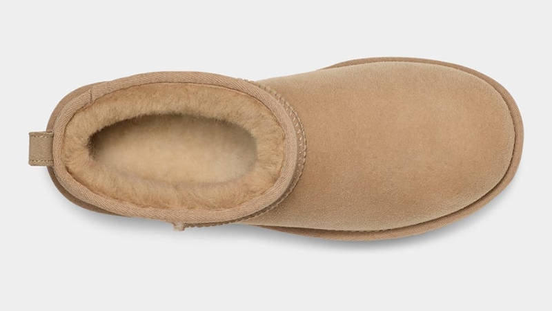 UGG Classic Ultra Mini Boot Mustard Seed 116109-MDSD Top