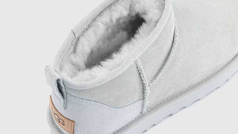 UGG Classic Ultra Mini Boots Goose Closeup