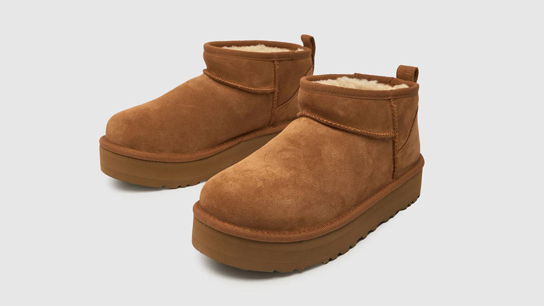 UGG Classic Ultra Mini Platform Boot GS Chestnut 1157791K-CHE Front