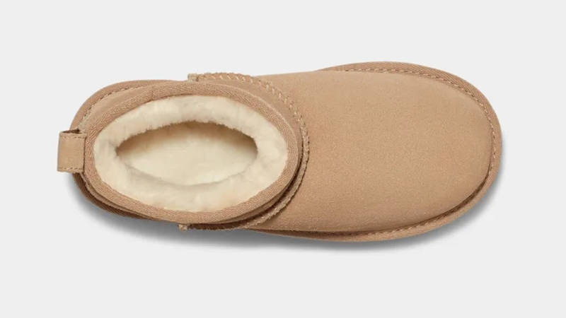 UGG Classic Ultra Mini Platform Boot GS Sand 1157791K-SAN Top