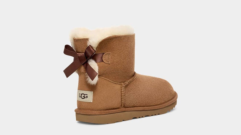 UGG Mini Bailey Bow II Boot GS Chestnut Where To Buy 1017397K-CHE