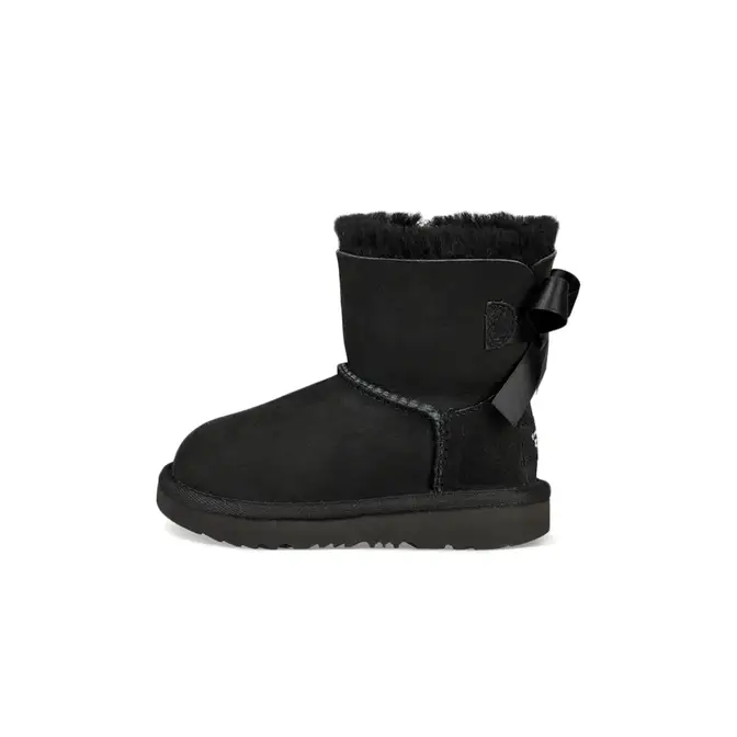 Ugg black store mini bailey bow