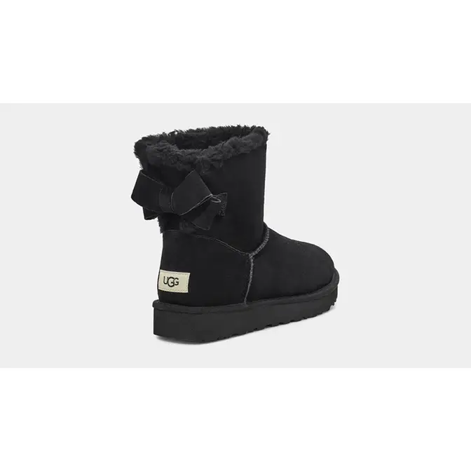 Ugg boots bailey bow on sale black