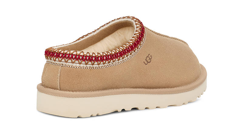 UGG Tasman Slipper Sand Dark Cherry 5955-SNDD Back