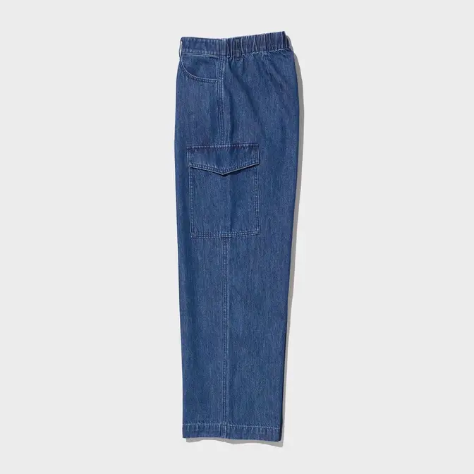 ALEXANDER WANG DENIM SHORTS Trousers Blue Side