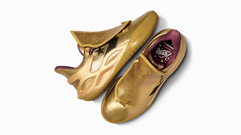 Wonka x Converse All Star BB Trilliant CX Gold A08158C Top
