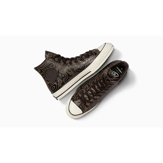Converse Chuck Taylor All Star Gamer Παιδικά Παπούτσια High Chocolate Swirl A08151C Top