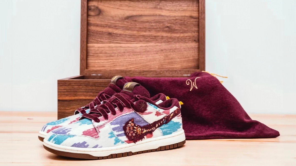 Only Five Pairs of These Timothee Chalamet-Designed "Wonka" Nike Dunks Exist
