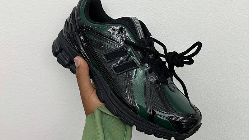 99GINGER x New Balance 1906R Black Croc Side