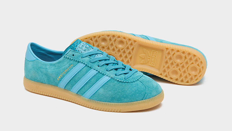 adidas Amsterdam Size Exclusive Blue front