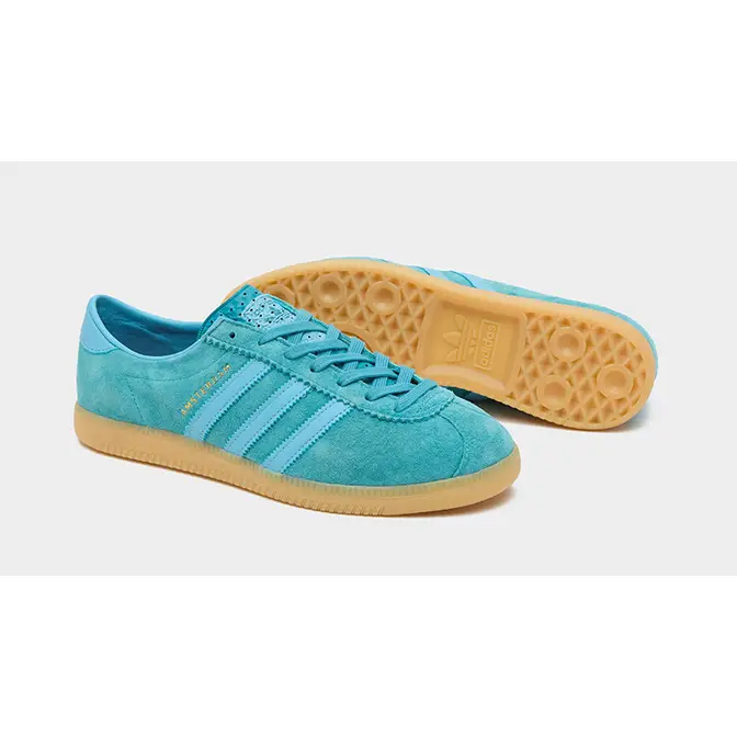 adidas Amsterdam Size Exclusive Blue front