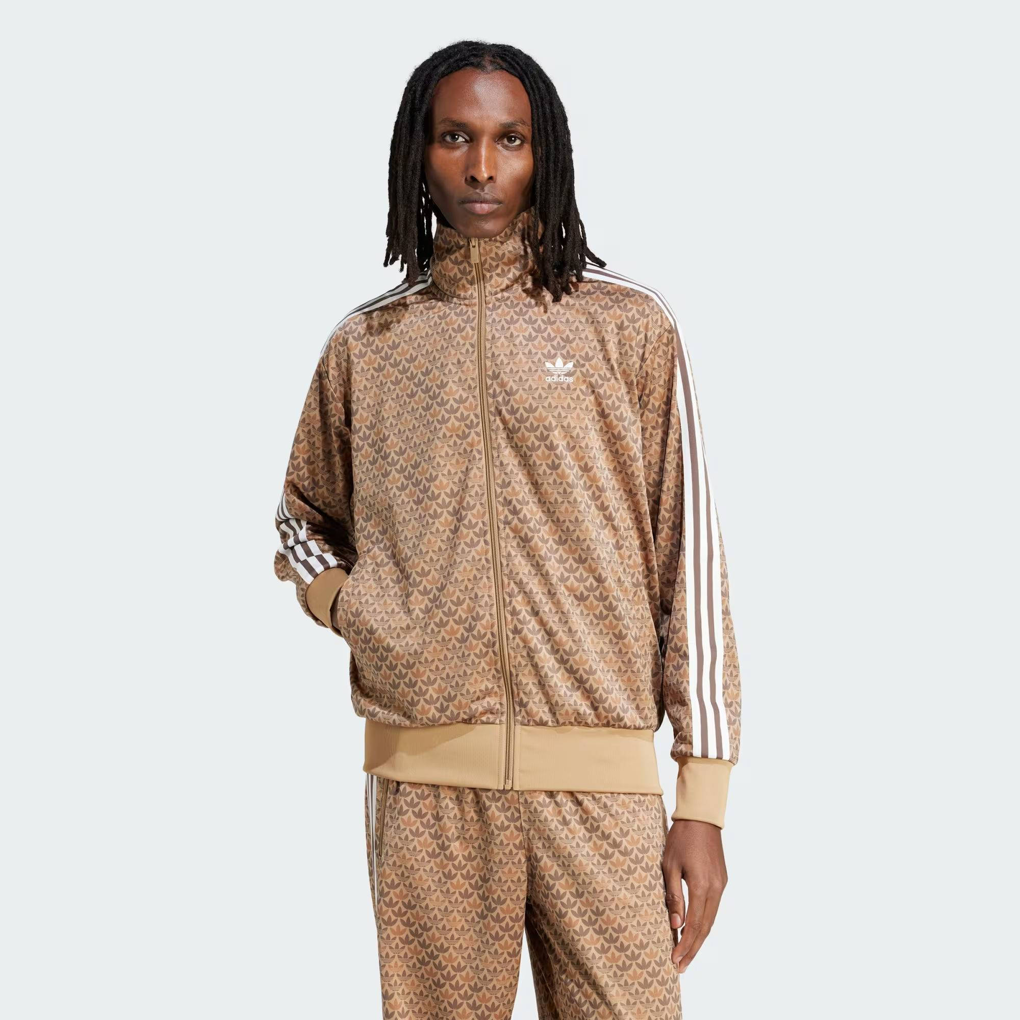 adidas Football Classic Mono Track Top Earth Strata Feature