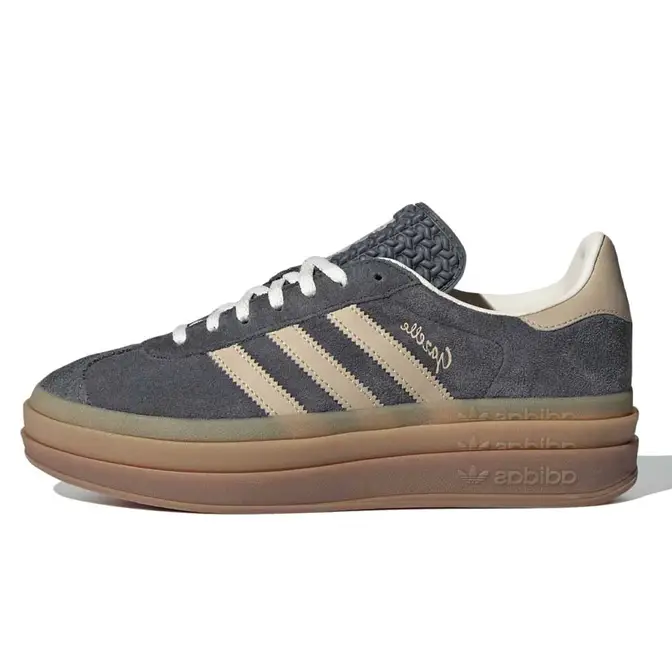 adidas bq9126 Gazelle Bold Grey Gum