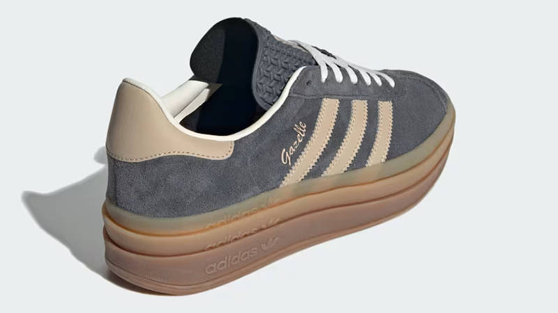 adidas Gazelle Bold Grey Gum IE0428 Back