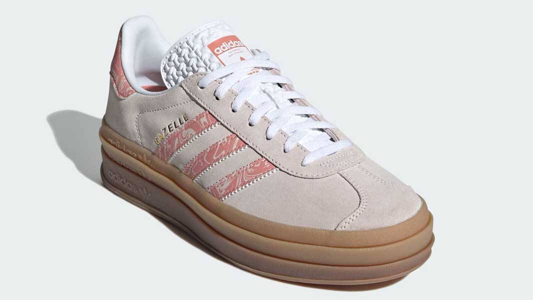 adidas Gazelle Bold Putty Mauve Marble Front