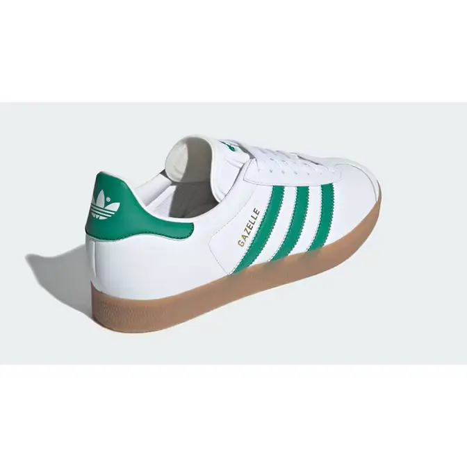 Adidas Gazelle White Bold Green Where To Buy IH2216 The Sole Supplier   Adidas Gazelle White Bold Green Ih2216 Back W672 H672 Pad  .webp