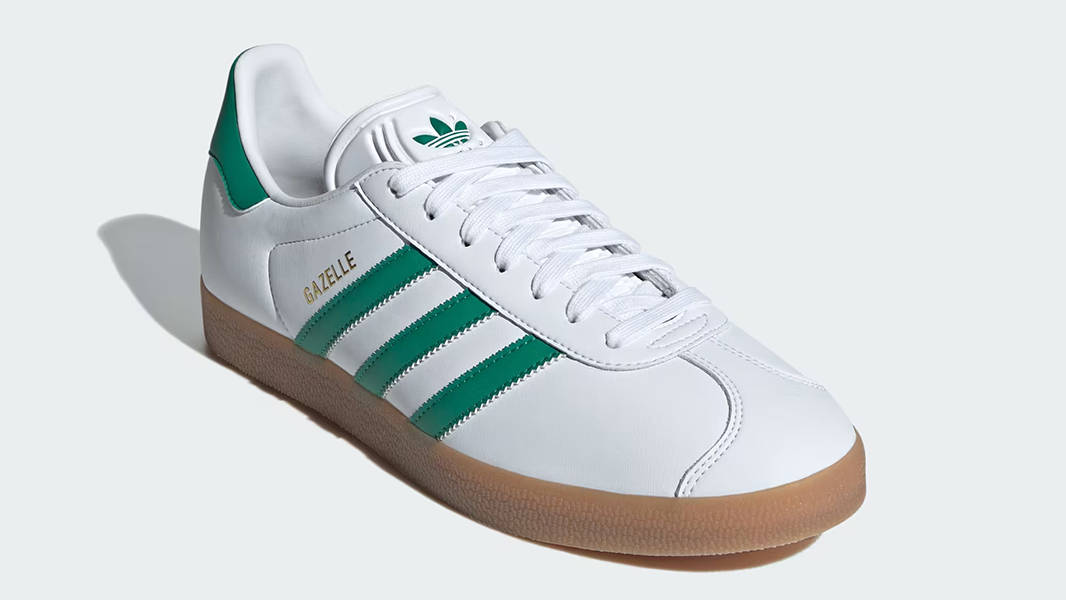 adidas gazelle silver green womens adidas x Sporty & Rich Women's Blanc