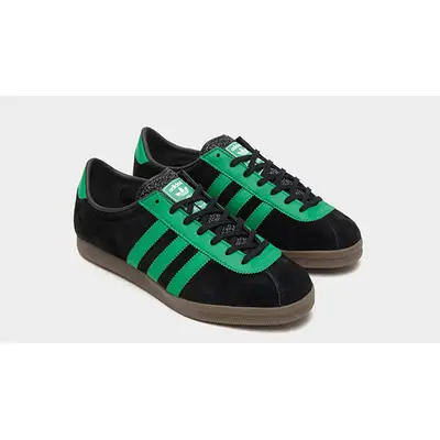adidas London Black Green side