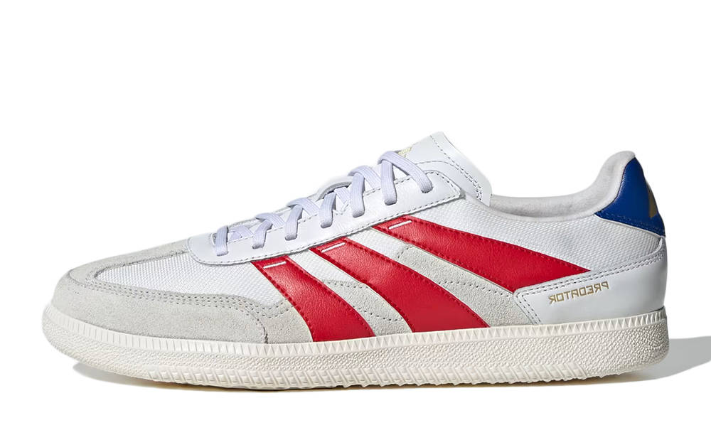adidas Predator 24 League Low White Scarlet