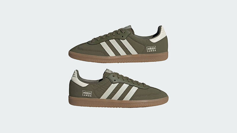 adidas Samba OG Focus Olive feature