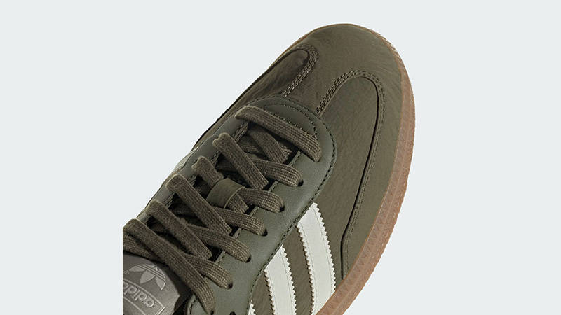adidas Samba OG Focus Olive toe area