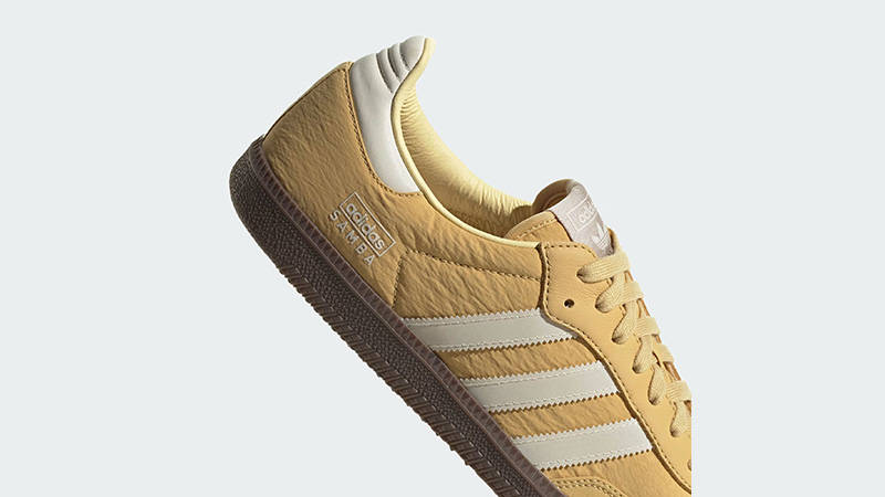 adidas Samba OG Oat White heel