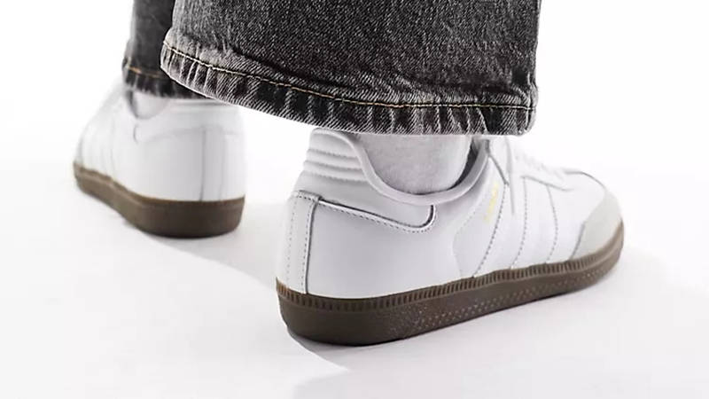 adidas Samba OG White Grey Back