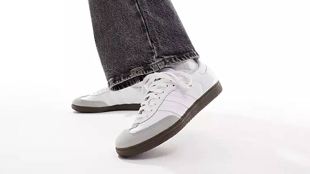 adidas gazelle silver green womens adidas Originals Womens Samba OG main image 1