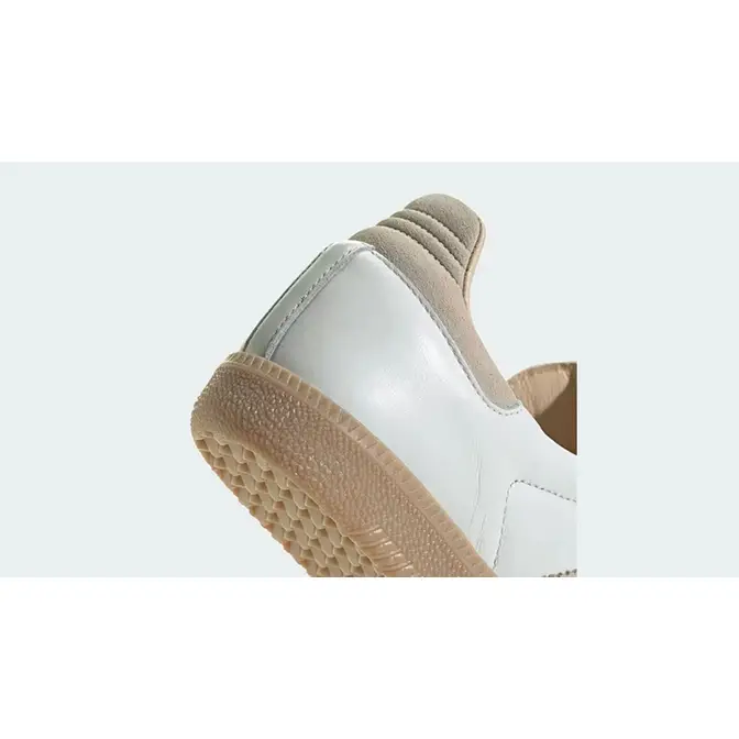 adidas Samba OG White Magic Beige IG1376 heel