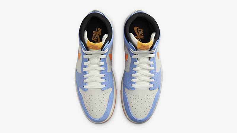 Air Jordan 1 High Zoom CMFT 2 Sail Royal Pulse Orange DV1307-184 Top