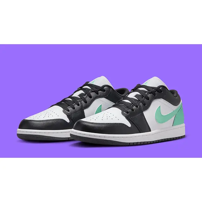 Air Jordan 1 Low Green Glow front