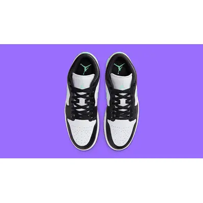 Air Jordan 1 Low Green Glow middle