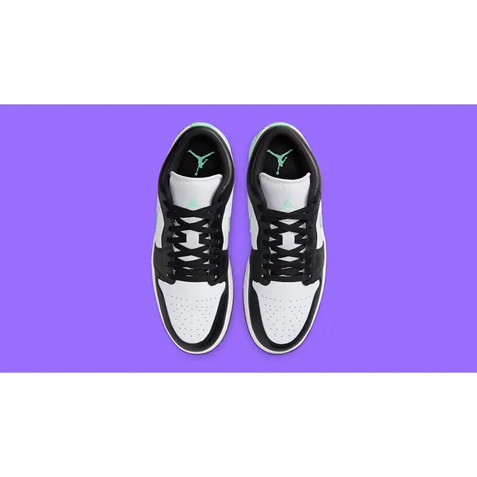 Air Jordan 1 Low Green Glow middle