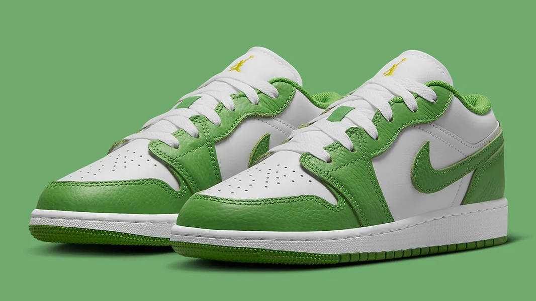 Air Jordan Low GS Green Yellow Where To Buy