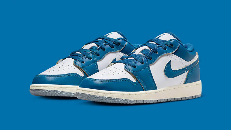 Air Jordan 1 Low Industrial Blue front