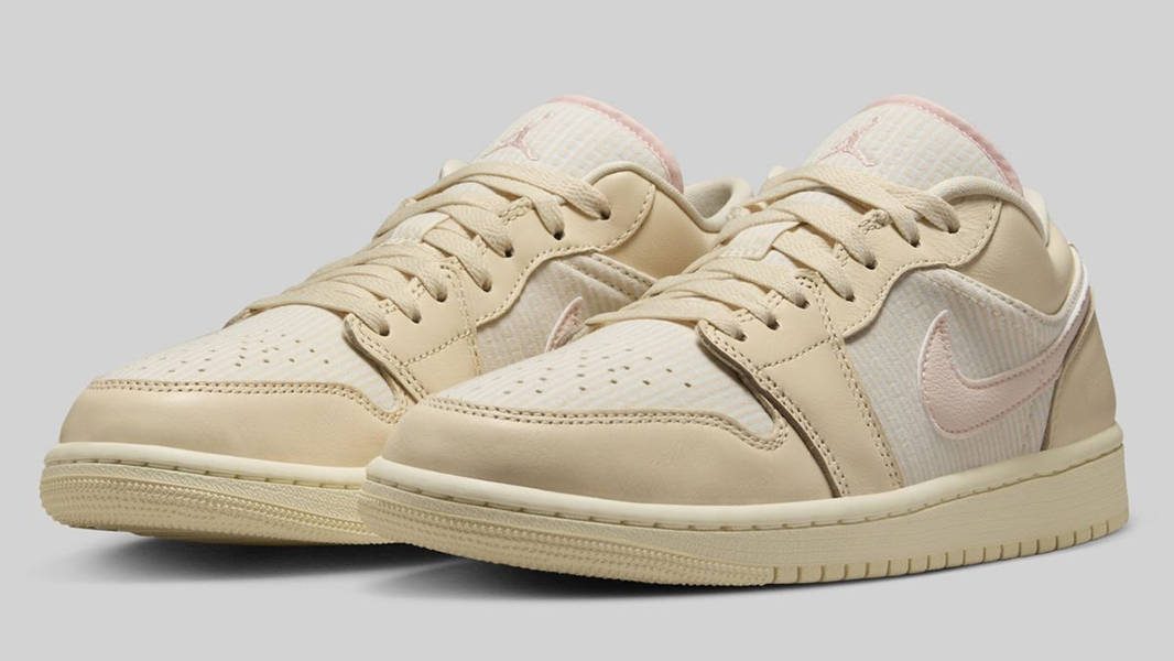 Air jordan 1 low beige clearance pink