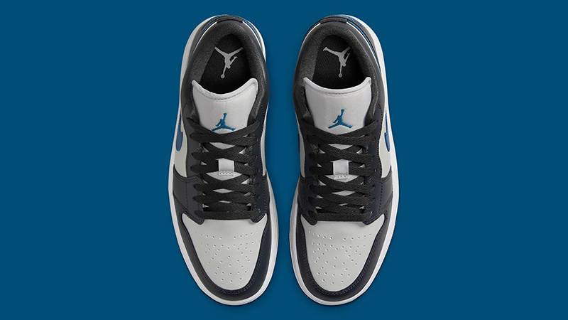 Air Jordan 1 Low Obsidian Grey French Blue Top
