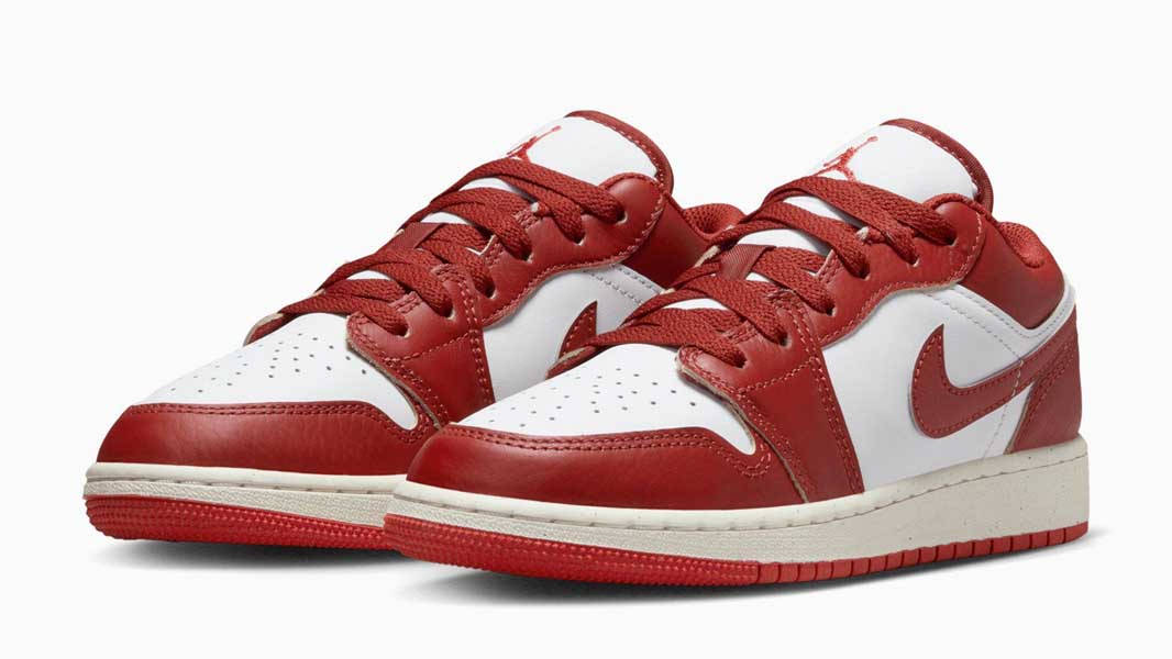 Air Jordan 1 Low SE GS Dune Red Front