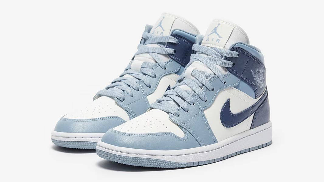 Air Jordan 1 Mid Diffused Blue Front