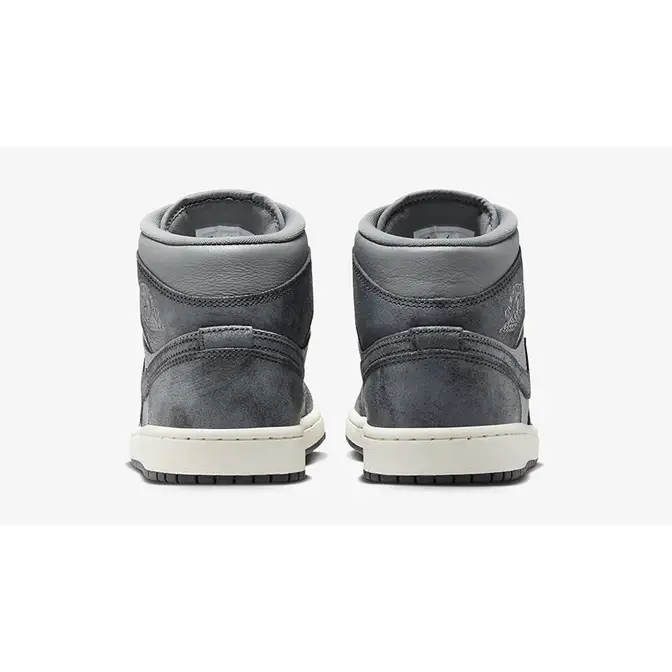 Air Jordan 1 Mid Distressed Grey | Where To Buy | FJ3448-001 | The Sole ...