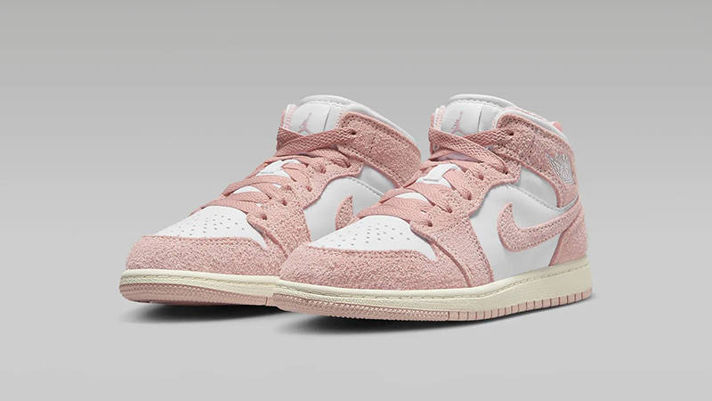 Air Jordan 1 Mid GS Legend Pink front