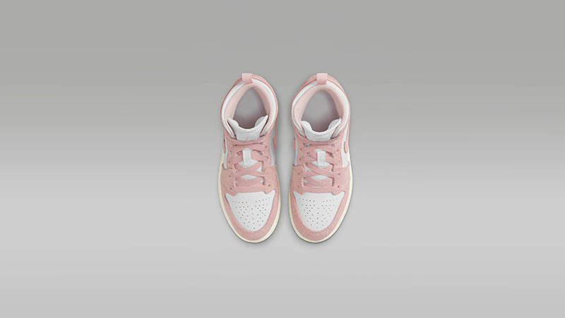 Air Jordan 1 Mid GS Legend Pink middle