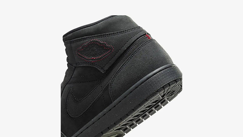 jordan 1 black heel