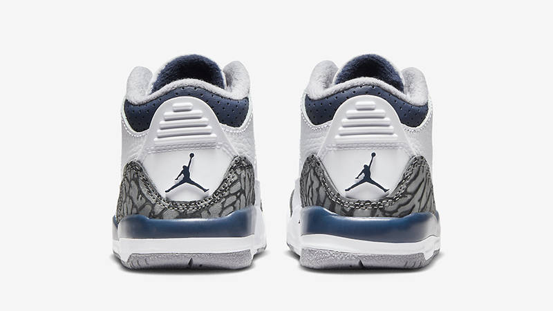 Air Jordan 3 Toddler Midnight Navy DM0968-140 Detail